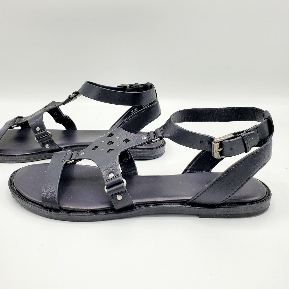 Sonoma Pheobe Black Strappy Sandals for Women